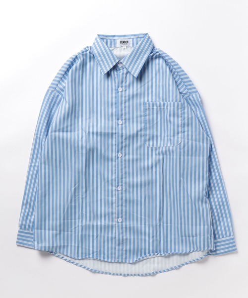 「BENDER TOKYO」 長袖シャツ M ブラック メンズ_画像4