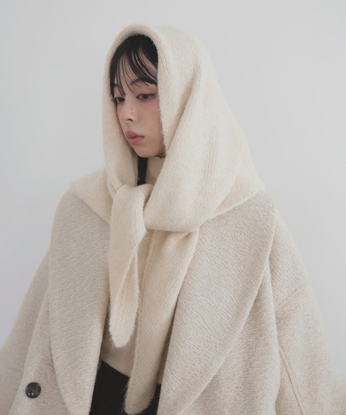 「LIAN」 ストール FREE レッド レディース_画像8