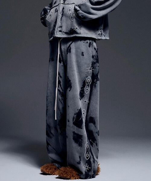 DANKE SCHON（ダンケシェーン） ワイドパンツ スウェットパンツ
