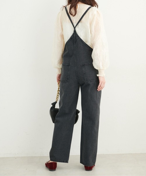 「FREE'S MART」 オーバーオール MEDIUM ブラック系その他 レディース_画像4