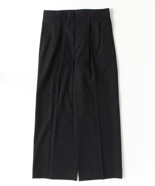 スラックス benine 9 Two-Tuck Chino Slacks メンズの画像