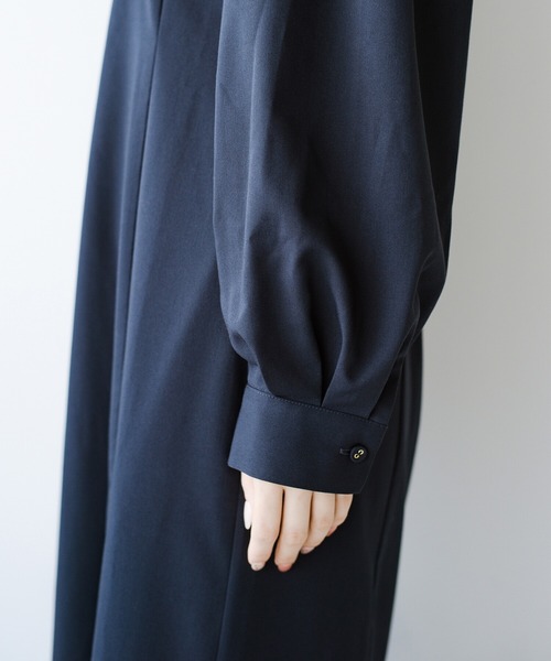 「haco!」 長袖ワンピース MEDIUM グレー レディース_画像8