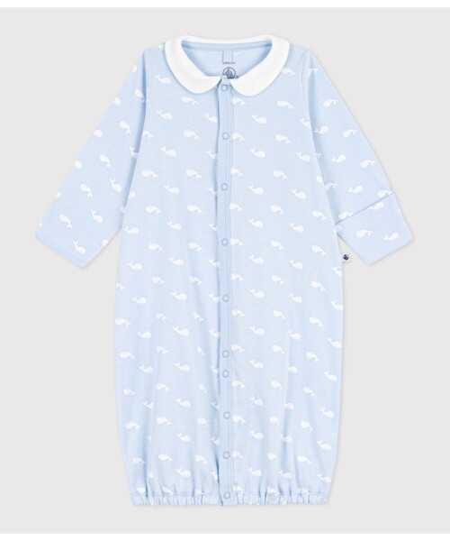 PETIT BATEAU（プチバトー） ベビー服 ロンパース クジラプリント2