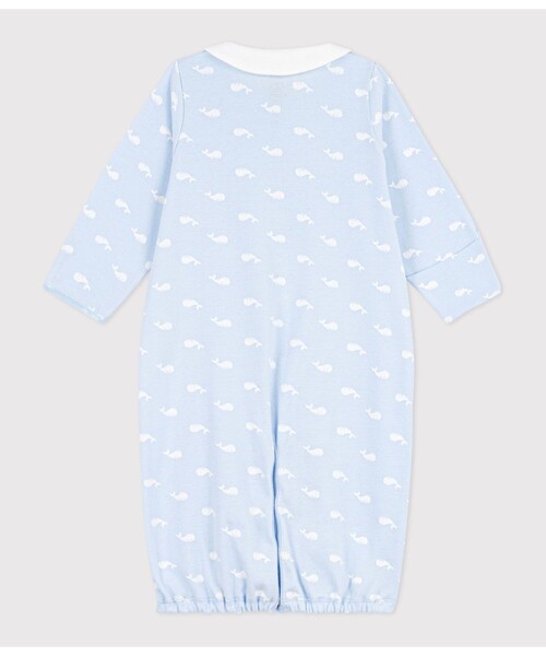 PETIT BATEAU（プチバトー） ベビー服 ロンパース クジラプリント2
