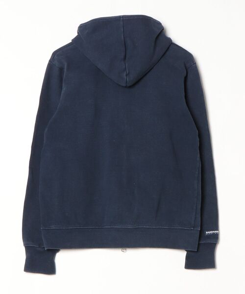 「Barbarian」 ジップアップパーカー M ブルー レディース_画像2