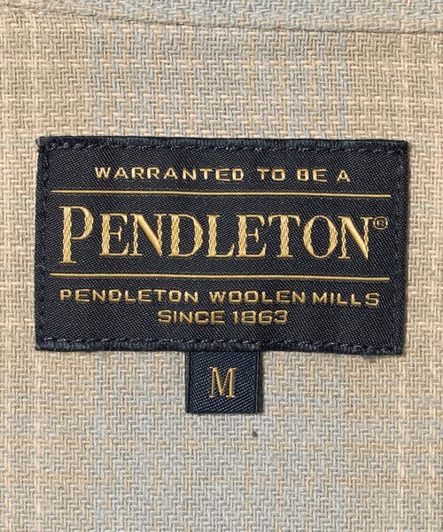 PENDLETON（ペンドルトン） シャツ × CGS.」チェック ネルシャツ