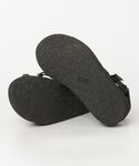 「Teva」 フラットサンダル 24cm ブラ...の詳細画像2