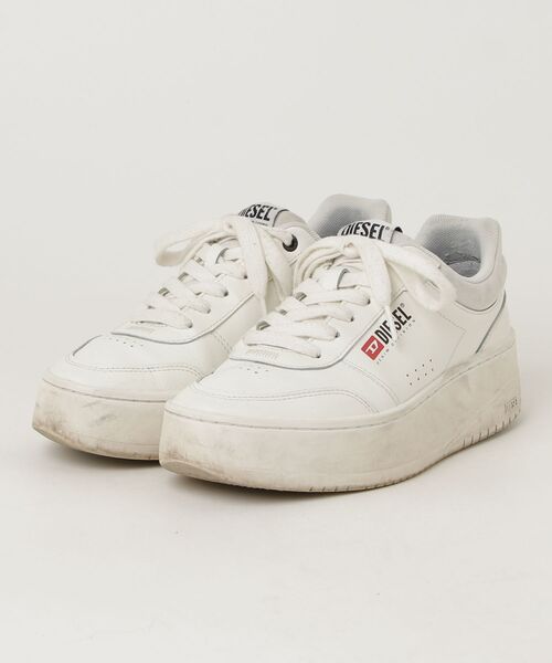 DIESEL（ディーゼル） ローカットスニーカー 39 ホワイト レディース 