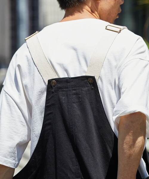 「FREAK'S STORE」 オーバーオール SMALL ベージュ メンズの画像