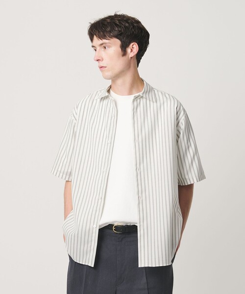 BEAUTY＆YOUTH UNITED ARROWS シャツ 尾州 ストライプ レギュラー