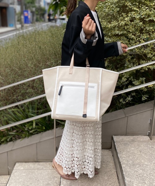 「SOLPRESA」 トートバッグ ONE SIZE ブラック レディース_画像7