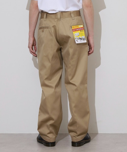 「BIG MIKE」 チノパンツ 34 ベージュ メンズ_画像4