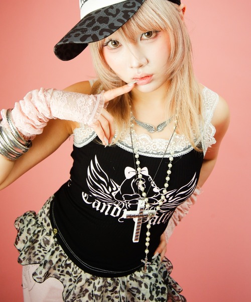 GALFY（ガルフィー） タンクトップ ノースリーブ 「GALFY」小悪魔 