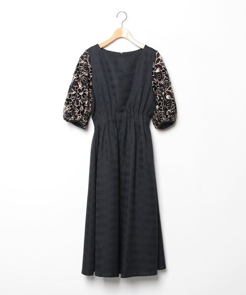 cawaii 「french pave」7分袖ワンピース M ブラック レディース