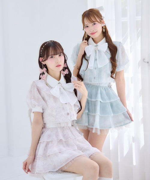 ROJITA（ロジータ） ブラウス シャツ 半袖 「セットアップ対応