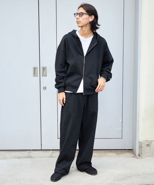 「FFEIN」 スウェットパンツ LARGE アッシュグレー メンズ_画像7
