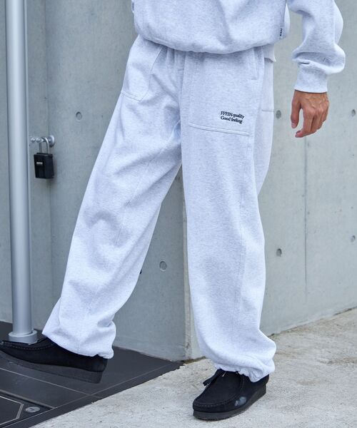 「FFEIN」 スウェットパンツ LARGE アッシュグレー メンズ_画像9