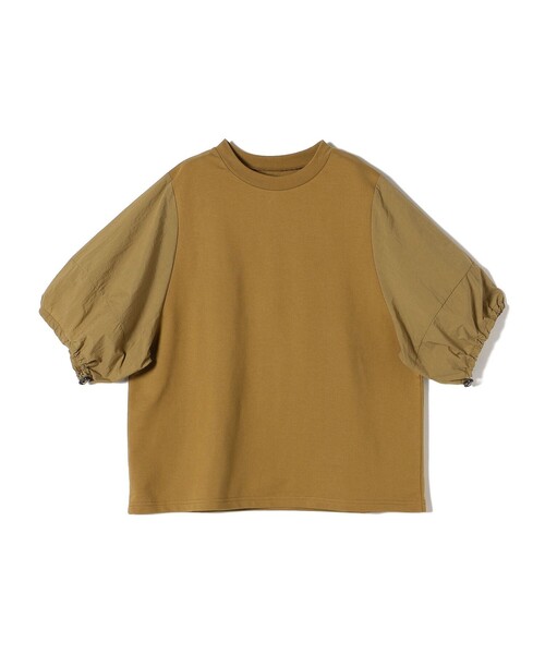 「SHIPS Colors」 半袖カットソー ONE SIZE キャメル レディース_画像4
