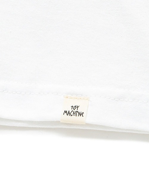 「TOY MACHINE」 長袖Tシャツ X-LARGE ライトブルー メンズ_画像4