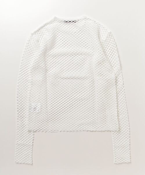 「JOHN LAWRENCE SULLIVAN」 長袖カットソー MEDIUM ホワイト レディース_画像4