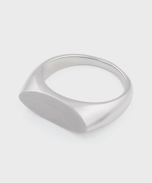 指輪 リング “Curved Oval” リング「260913 200」 メンズの画像