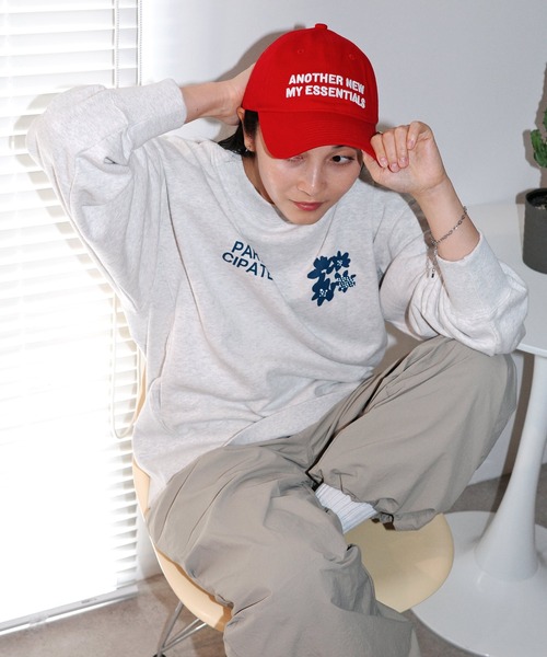 「ANME」 スウェットカットソー X-LARGE グレー系その他 レディース_画像3