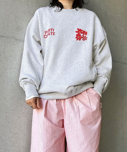 「ANME」 スウェットカットソー X-LARGE グレー系その他 レディース_画像8