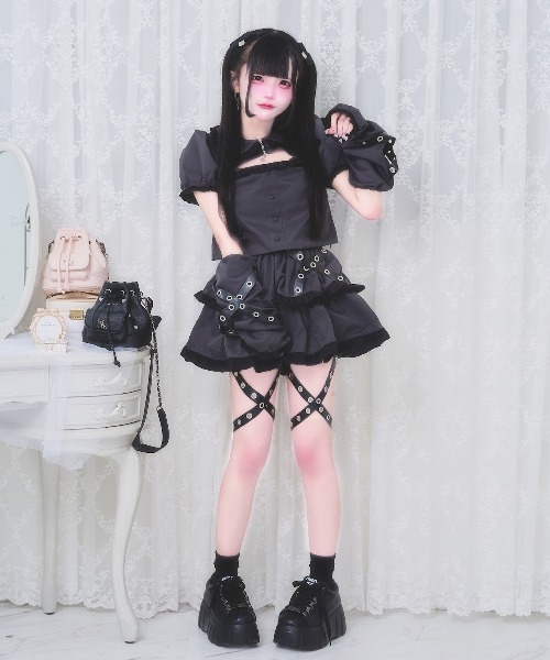nyanMe セットアップ くろすいっぱいせっとあっぷ レディース