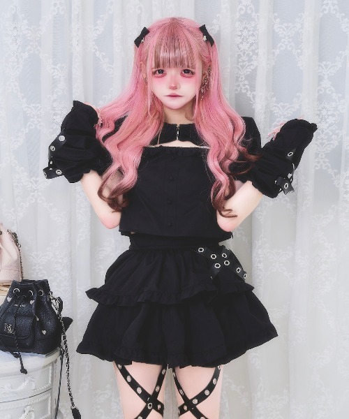 nyanMe セットアップ くろすいっぱいせっとあっぷ レディース