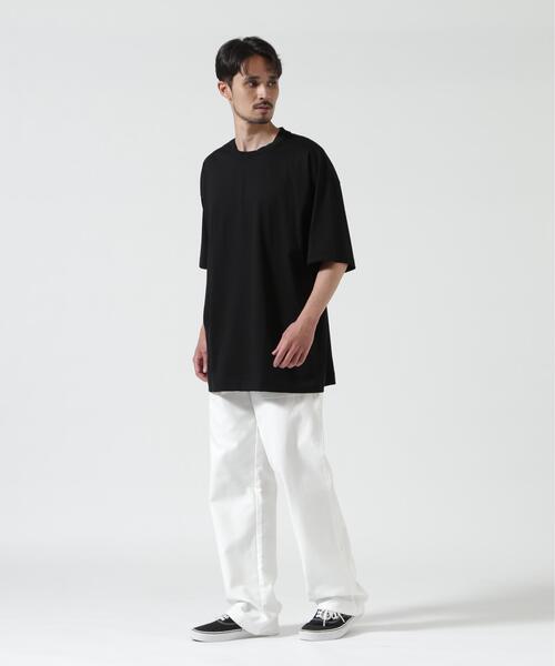 「ATON」 半袖Tシャツ 2 ブラック メンズ_画像4