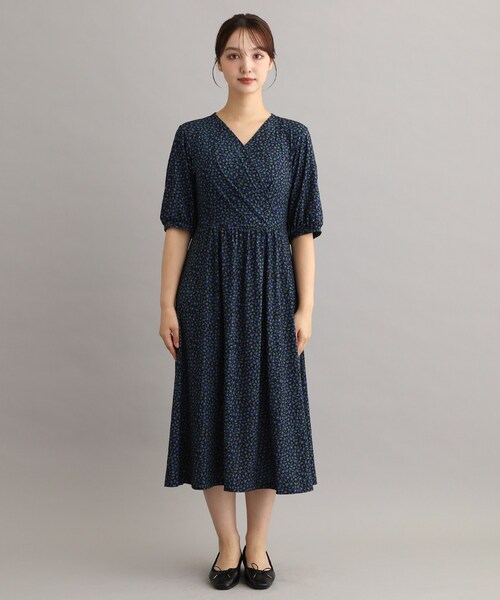 LAURA ASHLEY（ローラアシュレイ） ワンピース 「WEB限定／ジャージ