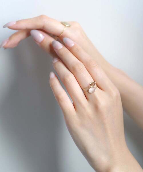 SIENA ROSE（シエナロゼ） 指輪 リング GEMSTONE・スライスカット