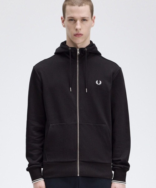 FRED PERRY（フレッドペリー） パーカー Hooded Zip Through