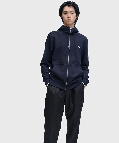 FRED PERRY（フレッドペリー） パーカー Hooded Zip Through