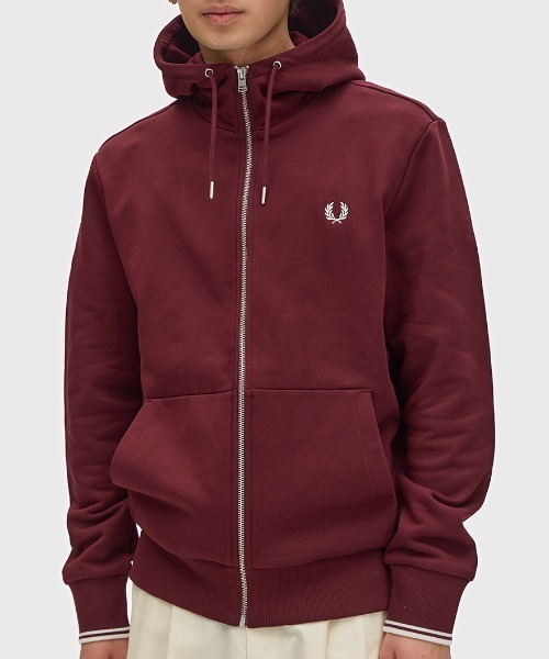FRED PERRY（フレッドペリー） パーカー Hooded Zip Through