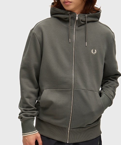 FRED PERRY（フレッドペリー） パーカー Hooded Zip Through