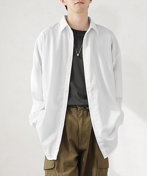 MinoriTY（マイノリティ） シャツ 「MinoriTY」裾ラウンドオーバー