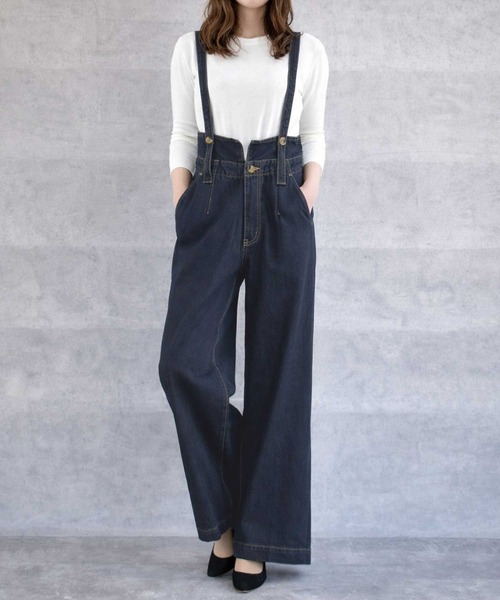 Felt Maglietta（フェルトマリエッタ） オールインワン ハイウエスト