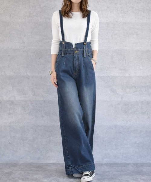 Felt Maglietta（フェルトマリエッタ） オールインワン ハイウエスト