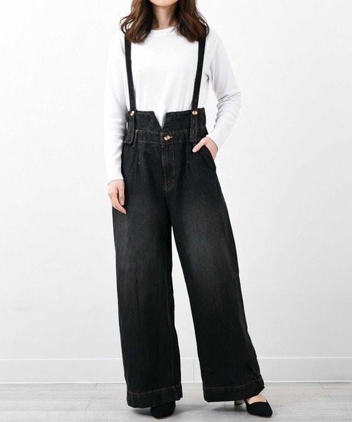 Felt Maglietta（フェルトマリエッタ） オールインワン ハイウエスト