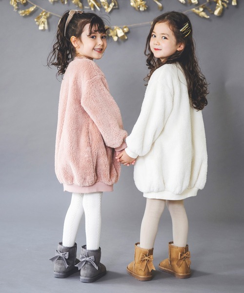 branshes ワンピース ボアワンピース キッズ : ZOZOTOWN Yahoo