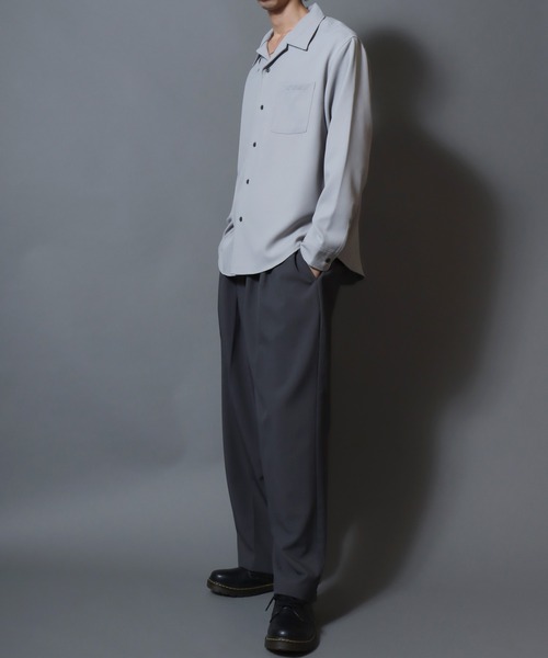 ANPAS（アンパス） シャツ ANPAS Exclusive Oversized Twill Open