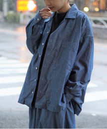 HARVESTY（ハーベスティ） ブラウス シャツ CHAMBRAY JUMBO SHIRTS