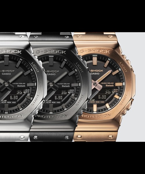G-SHOCK 腕時計 フルメタル / スマートフォンリンク＆タフソーラー GM