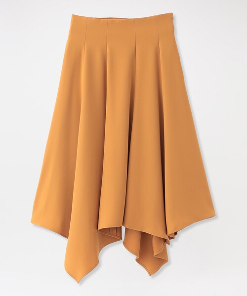 LOVELESS（ラブレス） スカート ダブルサテンアシンメトリースカート