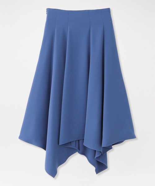 LOVELESS（ラブレス） スカート ダブルサテンアシンメトリースカート