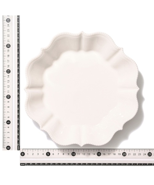 11枚セット Francfranc ブランシェ プレート ウェーブ 白食器