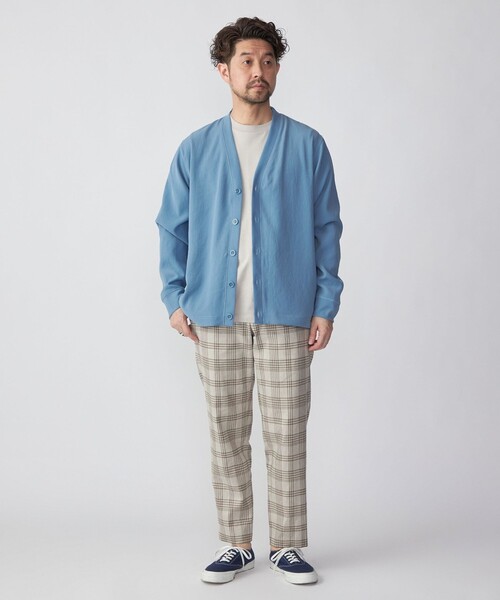 SHIPS（シップス） カーディガン SHIPS: 小松マテーレ ダブルクロス