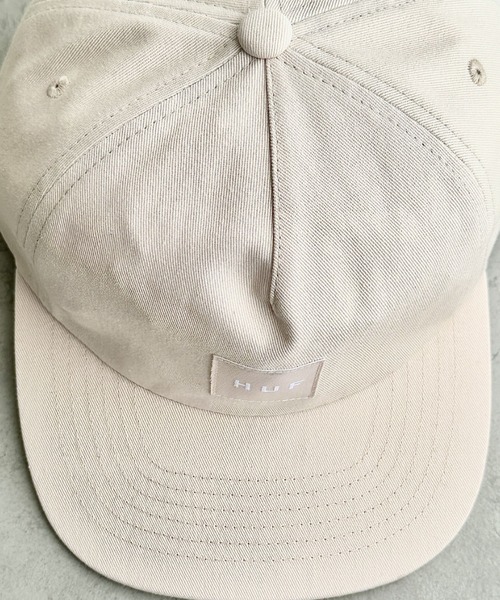 HUF キャップ 帽子 HUF(ハフ)/ボックスロゴ スナップバック