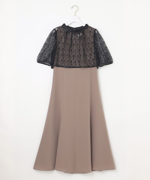 エニスィス Lily Calinレーストップス×マーメイドドレスセット Lily Calin】レーストップス×マーメイド ドレス セット / any